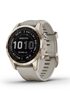 Garmin fenix 7S Sapphire Solar GPS Watch rose gold