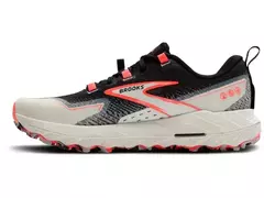 Brooks Cascadia 18 Women's Shoes - Black/Blue Wash/Flame - comprar online