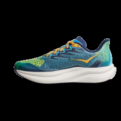 Hoka Mach 6 Kid's Lettuce - Bellwether Blue - comprar online