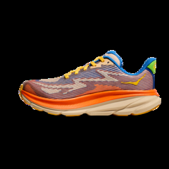 Hoka Clifton 9 Kid's Ultramarine - Electric Tangerine - comprar online