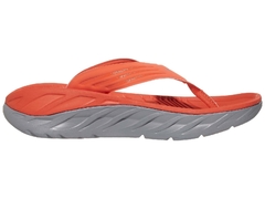 HOKA ONE ONE Ora Recovery Flip Men's Mandarin Red/Dove na internet