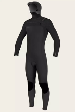 O'NEILL HYPERFREAK 5/4+MM CHEST ZIP FULL WETSUIT W/ HOOD na internet