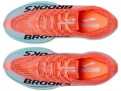 Brooks Hyperion Elite 5 Unisex Shoes - Pink Clay/Atomizer - ASPORTS - Since 1993!