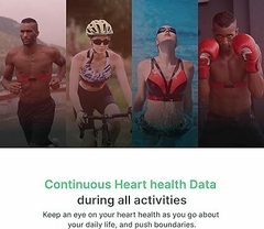 Frontier X2 Smart Heart Rate Monitor Chest Strap, Wireless Heart Health Monitor with Strain, Breathing Rate, and Fitness Tracking with Continuous Heart Rate Monitoring - loja online