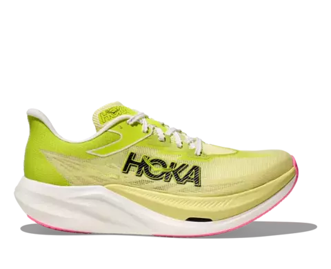HOKA Unisex Rocket X 3 (Sunlight/Neon Hoka Citrus) - comprar online