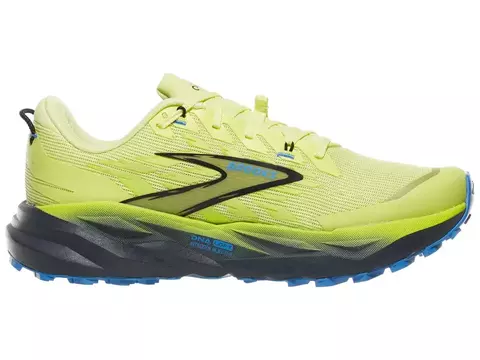 Brooks Cascadia 19 Men's Shoes - Sunny Lime/Black/Blue - comprar online