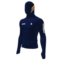 IRONMAN HOKA MEN'S SUNSET FULL-ZIP SEAMLESS HOODIE