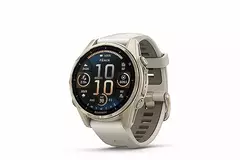 GARMIN FENIX 8 – 43 mm SAPPHIRE TITANIUM Soft gold