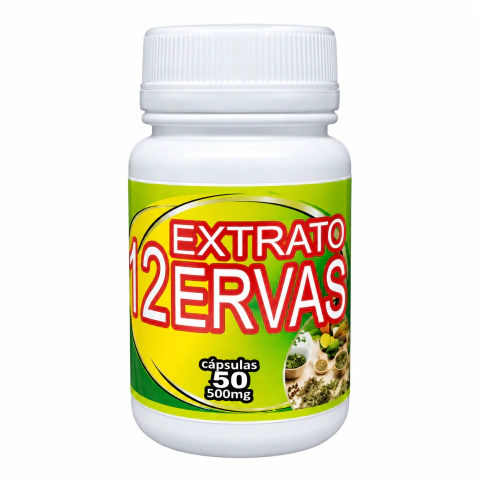 12 Ervas - 50 Cápsulas