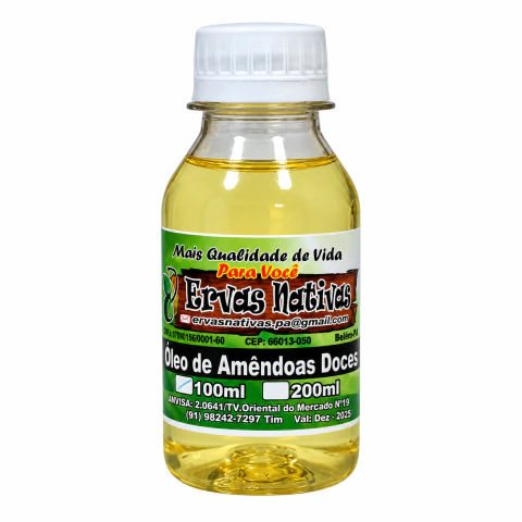Óleo de Amêndoas Doce - 100ml