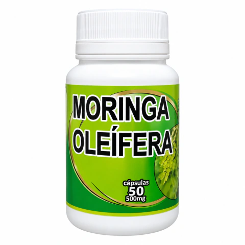 Moringa Oleífera - 50 Cápsulas