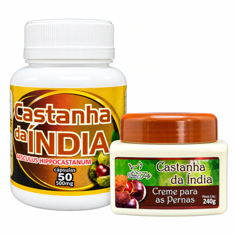 Combo Castanha da Índia