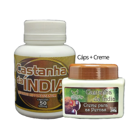 Combo Castanha da Índia