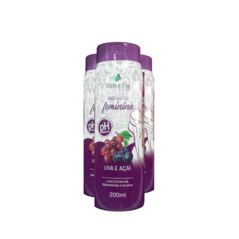 Sabonete íntimo Uva e Açaí - 200ml