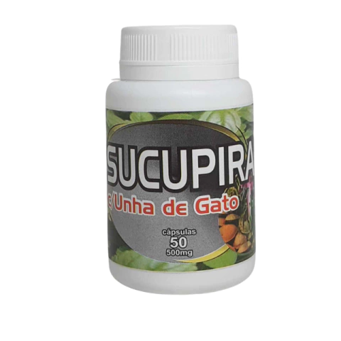 Composto Sucupira Unha de Gato - 50 Cápsulas
