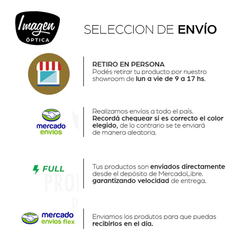 Lentes Sol Anteojos Extra Large Clip On Polarizado Yanis