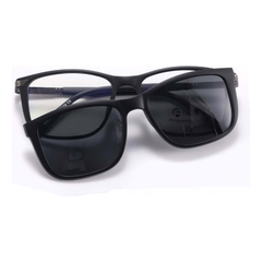 Lentes Sol Anteojos Extra Large Clip On Polarizado Hadara en internet