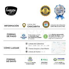 Kevingston Lentes Sol Anteojos Metal Aviador Kvn146 en internet