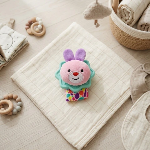 WOODYS TOY Sonajero Pulsera De Animales Con Mordillo ( 509580 )