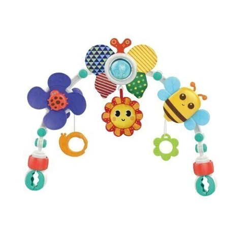 LOVE Movil Cunero 3 En 1 Sonajeros Colores Motivos Bichitos Tiernos para Coches-Cunas-Huevitos (4090) - tienda online