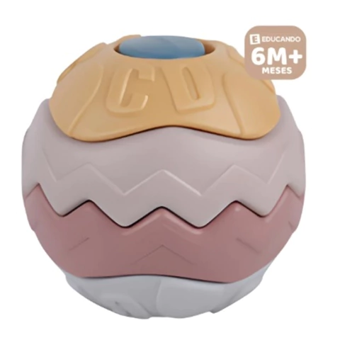 BABY FAVORITE Pelota De Encastre 5 Piezas Didacticas Multicolor 6m+