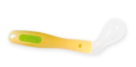 DISPITA Cuchara de Siliconas con Punta Curva 1 Unid (10628) - Solescitos Baby Store