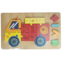 EXPLORER FAN Rompecabeza De Madera Motivos Varios - Solescitos Baby Store