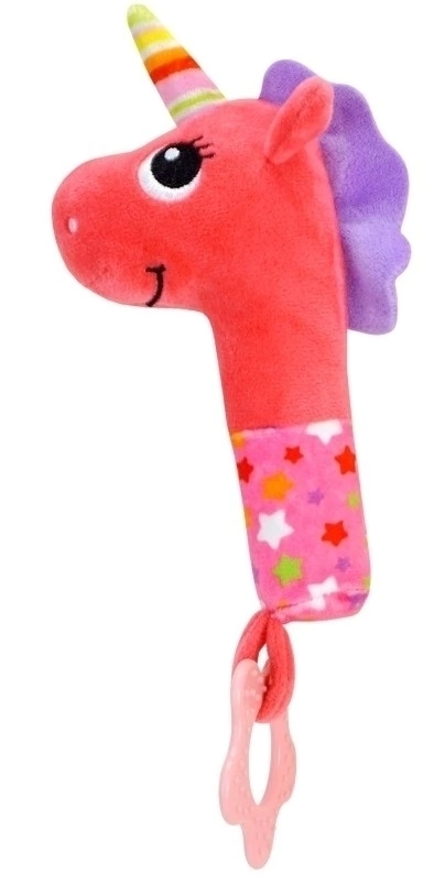 WOODYS TOYS Sonajero Peluche Bastón y Mordillo 25 cm (58728) en internet