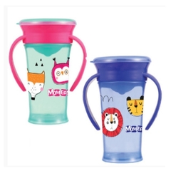 LOOPI Vaso Antiderrame Magic 360 Con Asas 210ml +9m (9162)