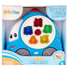 BABY GUS Vehiculo Policia Juguete Interactivo Luz Y Sonido