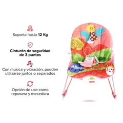 Imagen de BEBESIT Mecedora Deluxe Musical y Vibracion ( 8203 )