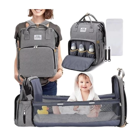 MOCHILA Maternal Cuna Cambiador Extensible Bolso Bebe