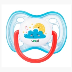 LOOPI Chupete Silicona 0-6 m Brilla En La Oscuridad (9000) - tienda online