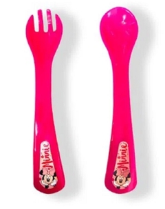 NATELLE Set Cubiertos Mickey Y Minnie Línea Tutor en internet