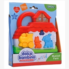 DITOYS Dolce Bambino Musical Farm Granja Musical con Luces y Sonidos