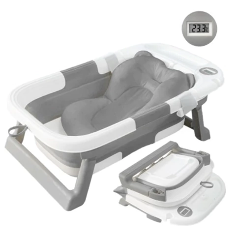 LOVE Bañadera Plegable Portatil Con Reductor y Termometro (B322 ) en internet