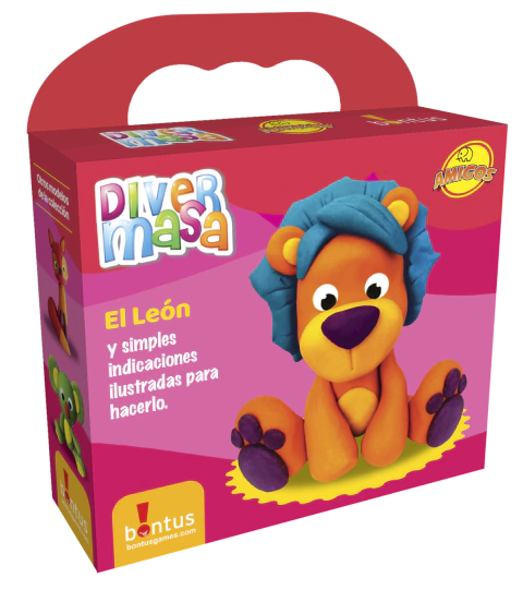 Imagen de BONTUS Diver Masa Animales Para Modelar 210 Gr Cada caja y Personaje