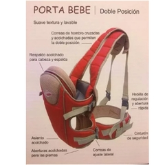 SUAM FACTORY Mochila Porta Bebe Doble Posición (354) - tienda online