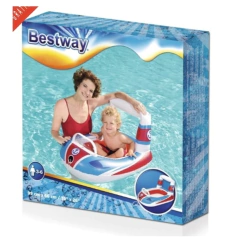 BESTWAY Flotador Asiento Inflable Salvavidas Bote Nave 34106
