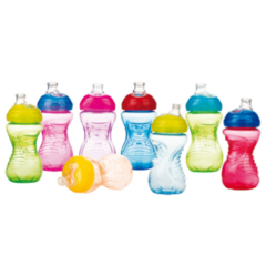 NUBY Vaso Entrenamiento Easy Grip 300 ml m6 + 9648