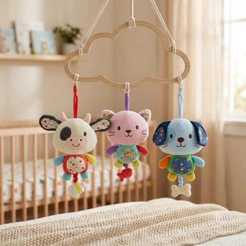 WOODYS TOY Peluche Cunero Tira Musical 30 cm ( 616565 )