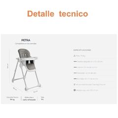 Imagen de CARESTINO Silla De Comer Petra