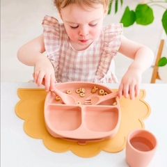 KRO Set Cubierto Cuchara Tenedor De Silicona Flexible Bebe art.171 - comprar online