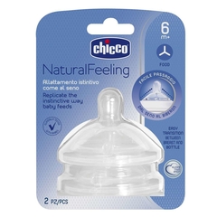 CHICCO Tetina Natural Feeling 6m + - comprar online