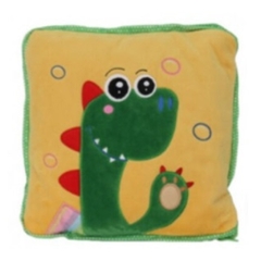 ALMOHADON 2 en 1 Manta Animalitos 1.60 M X 1.10 M ( 113436 ) jc - Solescitos Baby Store