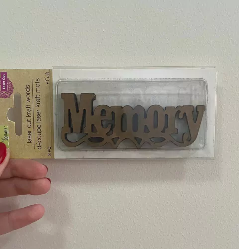 Recorte em Mdf - Memory