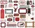 Die Cuts Frames e Tags - A Lumberjack Christmas - Echo Park - comprar online
