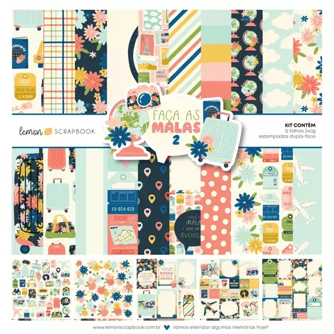 Coleção Faça as Malas 2 - Lemon Scrapbook