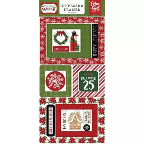 Christmas Magic - Chipboard Frames Carta Bella