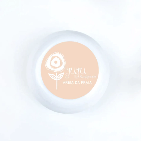 Carimbeira Jujuscrapbook Areia da praia